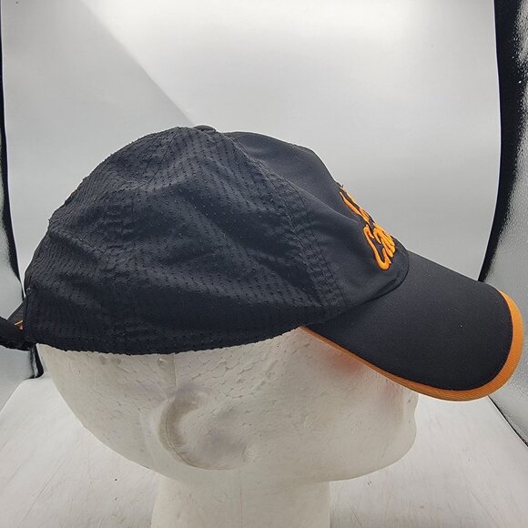 Little Caesars Black Orange Adjustable Baseball Cap Work Wear Pizza Casual - Picture 4 of 8